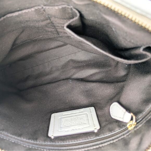 Pre-owned COACH Signature Jacquard Crossbody Bag - Picture 5 of 10